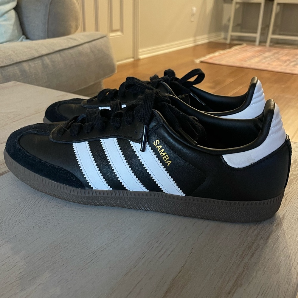 Black Adidas Sambas Women’s Size 8 Barely Worn